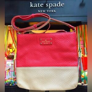 Kate Spade Genuine Leather Adjustable Crossbody 🔥 NWOT